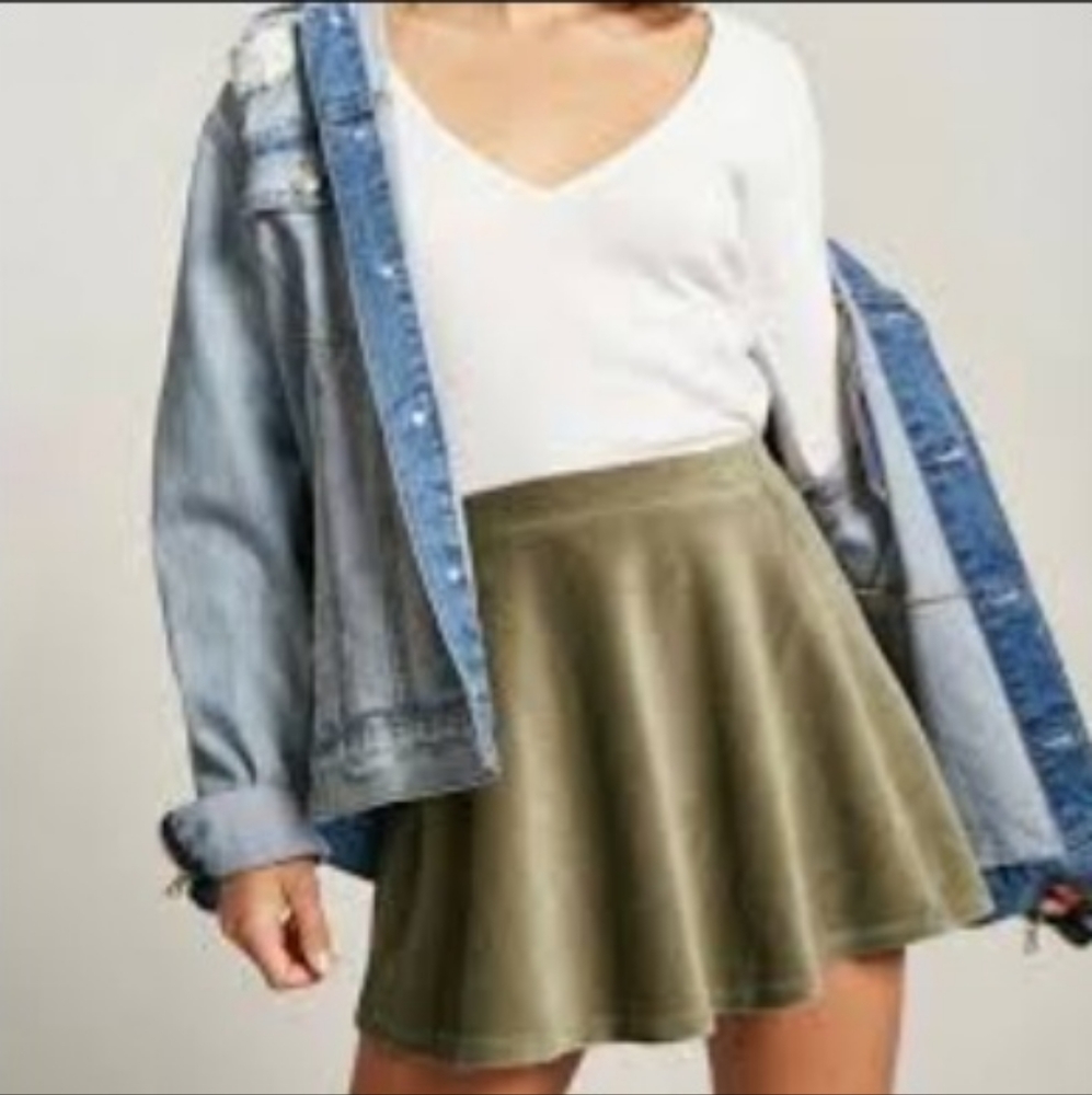 Corduroy Skater skirt